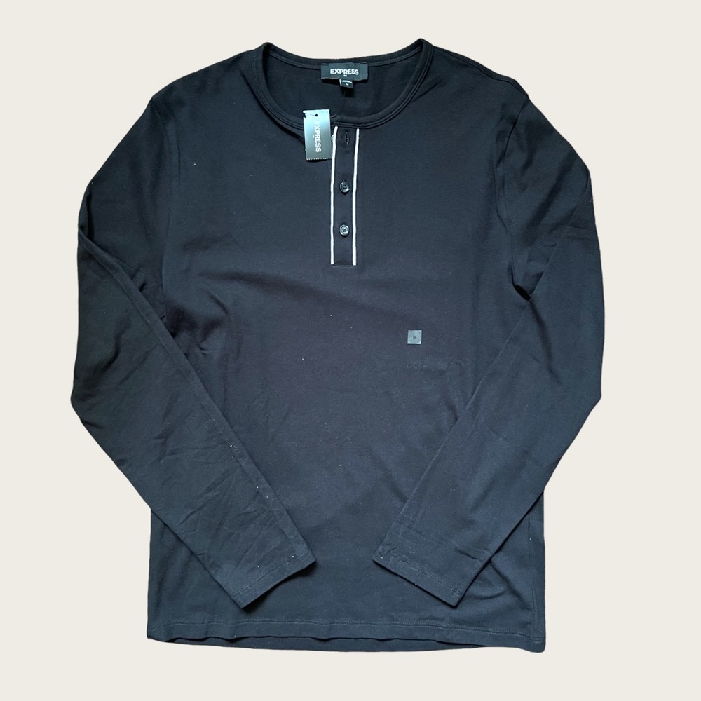 NWT Express Mens Henley